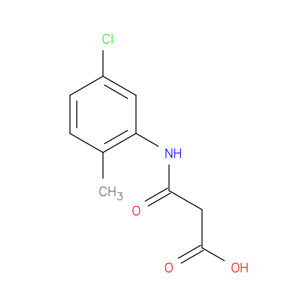 3-[(5-Chloro-2-methylphenyl)amino]-3-oxopropanoic acid