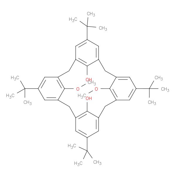 15,35,55,75-Tetra-tert-butyl-32,72-dimethoxy-1,3,5,7(1,3)-tetrabenzenacyclooctaphane-12,52-diol