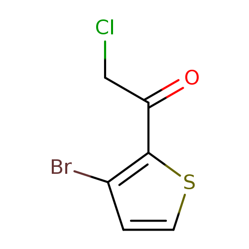 1-(3-Bromothiophen-2-yl)-2-chloroethan-1-one