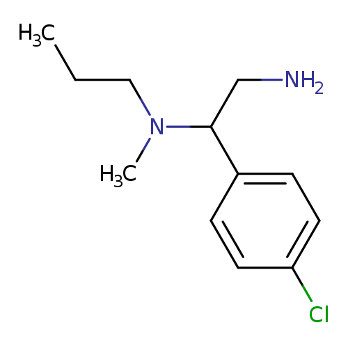 [2-amino-1-(4-chlorophenyl)ethyl](methyl)propylamine