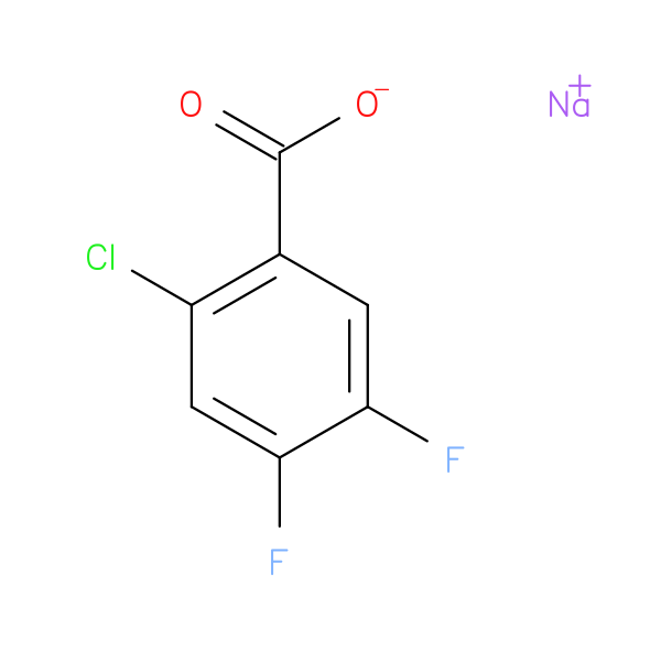Sodium 2-chloro-4,5-difluorobenzoate