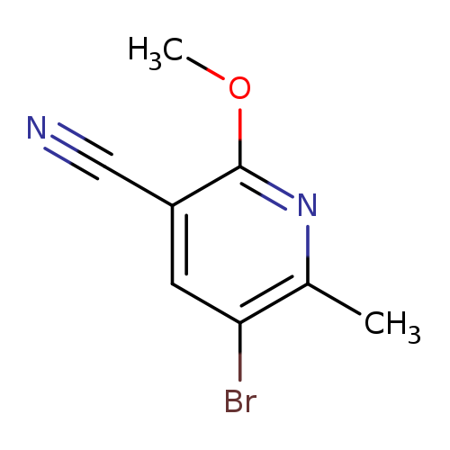 5-bromo-2-methoxy-6-methylpyridine-3-carbonitrile