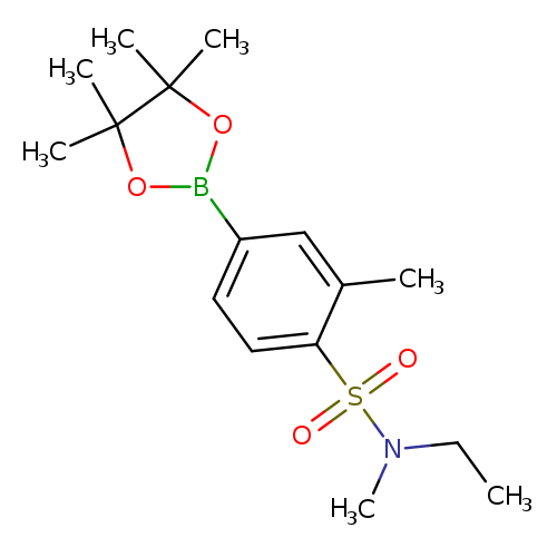 N-ethyl-2,N-dimethyl-4-(4,4,5,5-tetramethyl-[1,3,2]dioxaborolan-2-yl)-benzenesulfonamide