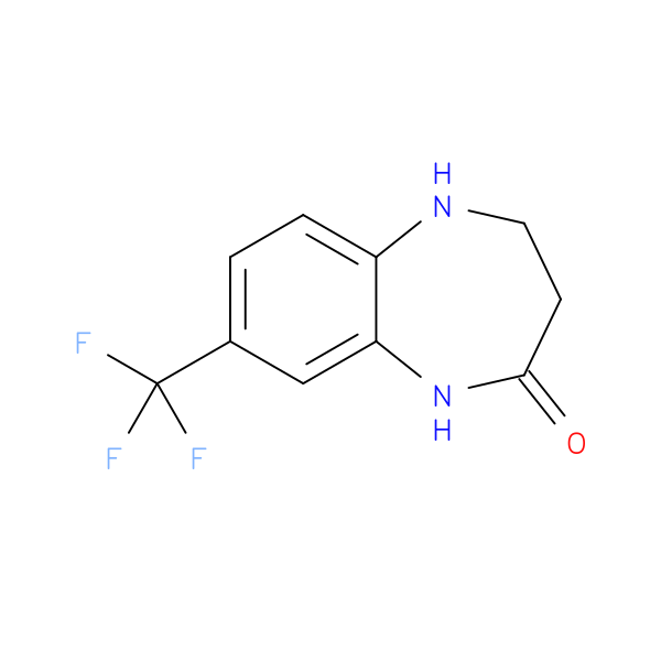 8-TRIFLUOROMETHYL-1,3,4,5-TETRAHYDRO-BENZOB1,4DIAZEPIN-2-ONE