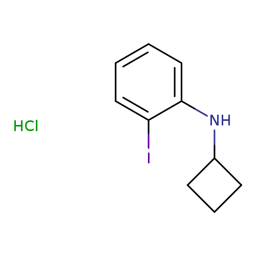 N-cyclobutyl-2-iodoanilinehydrochloride