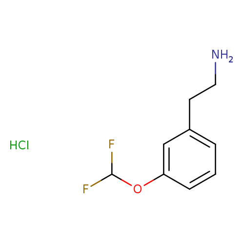 2-[3-(difluoromethoxy)phenyl]ethan-1-aminehydrochloride