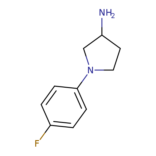 1-(4-fluorophenyl)pyrrolidin-3-amine