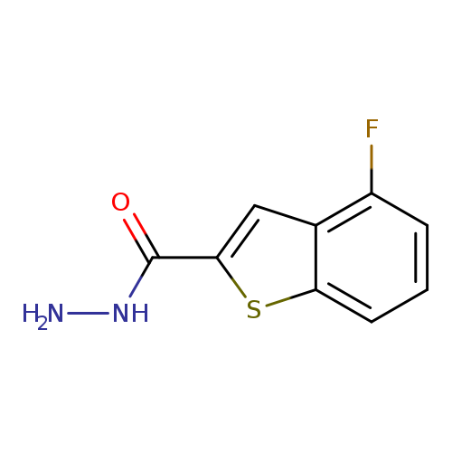 4-Fluoro-1-benzothiophene-2-carbohydrazide