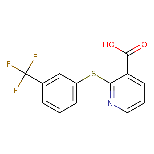 2-{[3-(trifluoromethyl)phenyl]sulfanyl}pyridine-3-carboxylic acid