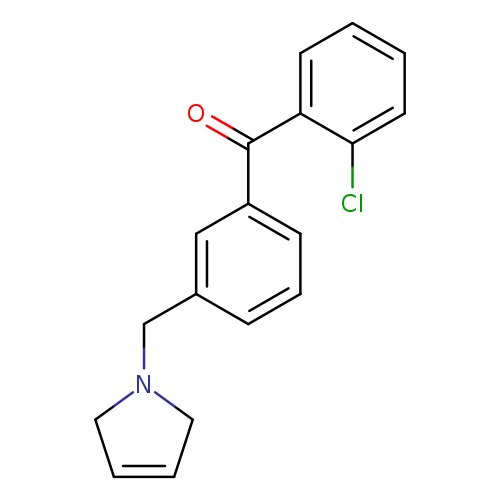 (2-Chlorophenyl)(3-((2,5-dihydro-1H-pyrrol-1-yl)methyl)phenyl)methanone