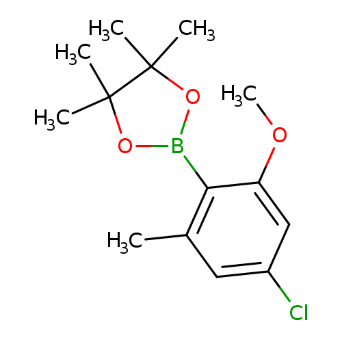 2-(4-chloro-2-methoxy-6-methylphenyl)-4,4,5,5-tetramethyl-1,3,2-dioxaborolane