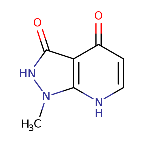 4-hydroxy-1-methyl-1H,2H,3H-pyrazolo[3,4-b]pyridin-3-one