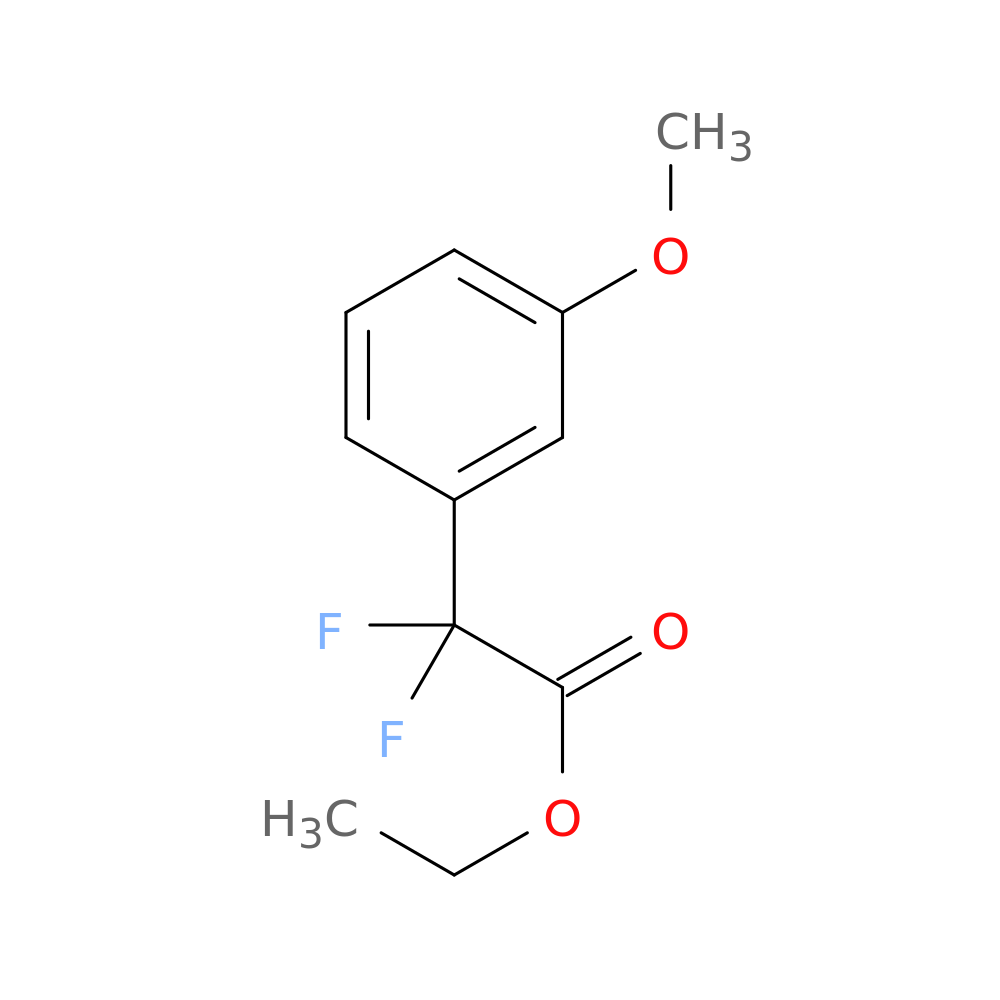 Ethyl-2,2-difluoro-2-(3-methoxyphenyl) acetate