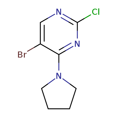 5-Bromo-2-chloro-4-(pyrrolidin-1-yl)pyrimidine