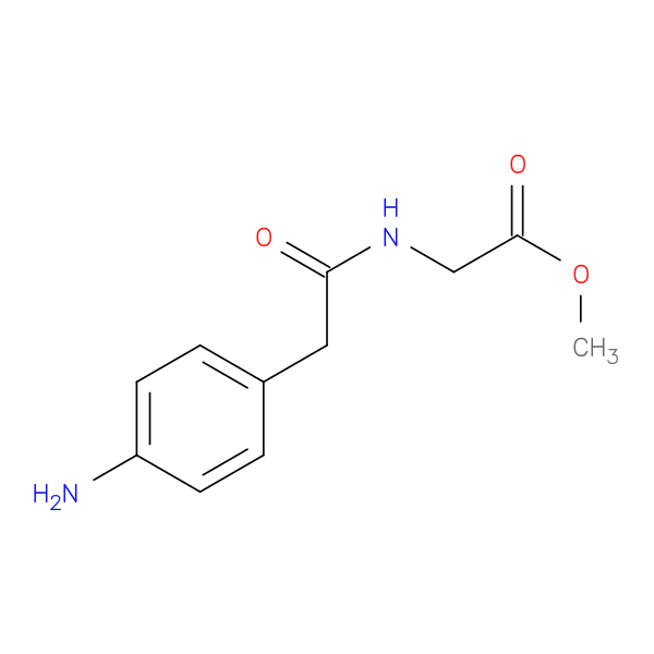 Methyl 2-[1-(4-aminophenyl)acetamido]acetate