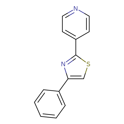 4-(4-phenyl-1,3-thiazol-2-yl)pyridine