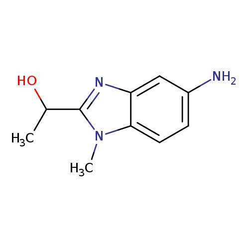 1-(5-amino-1-methyl-1H-benzimidazol-2-yl)ethanol