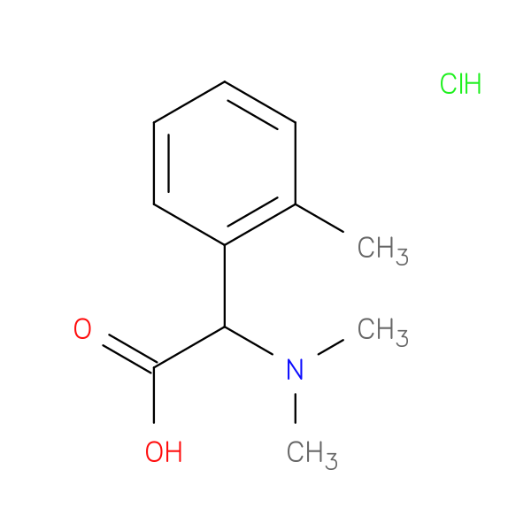 (Dimethylamino)(2-methylphenyl)acetic acid hydrochloride