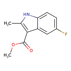 1H-Indole-3-carboxylic acid, 5-fluoro-2-methyl-, methyl ester