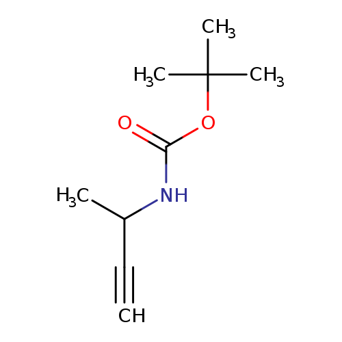 Carbamic acid, (1-methyl-2-propynyl)-, 1,1-dimethylethyl ester (9CI)