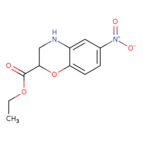 Ethyl 6-nitro-3,4-dihydro-2H-benzo[b][1,4]oxazine-2-carboxylate