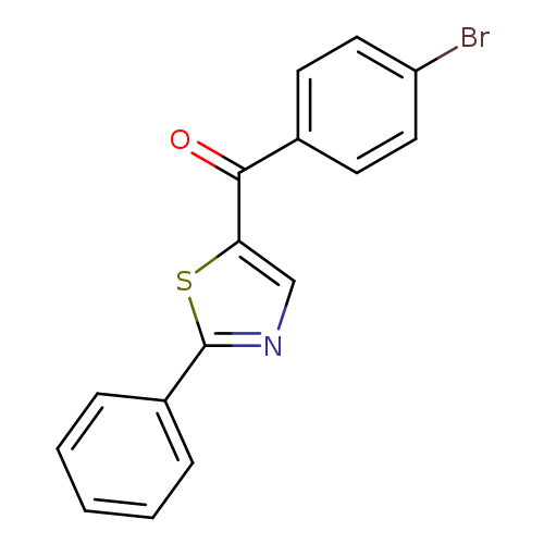 5-(4-bromobenzoyl)-2-phenyl-1,3-thiazole