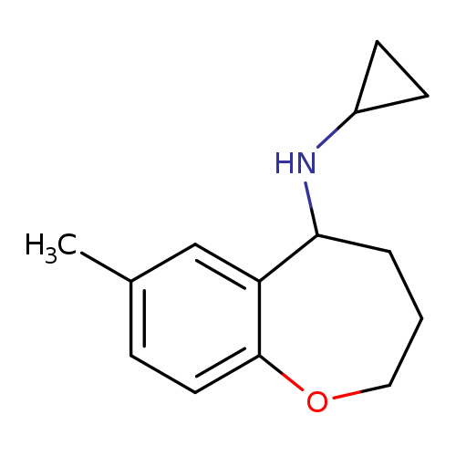 N-cyclopropyl-7-methyl-2,3,4,5-tetrahydro-1-benzoxepin-5-amine