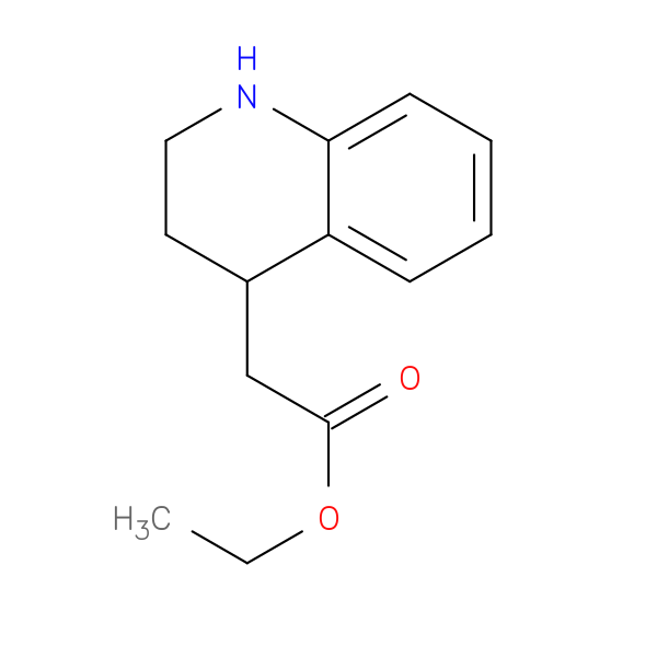 ethyl 2-(1,2,3,4-tetrahydroquinolin-4-yl)acetate