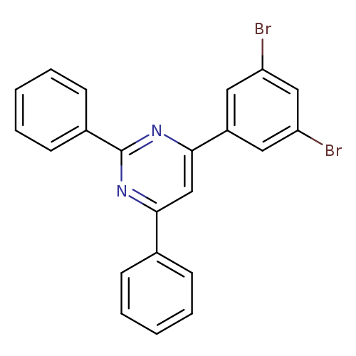 4-(3,5-Dibromophenyl)-2,6-diphenylpyrimidine