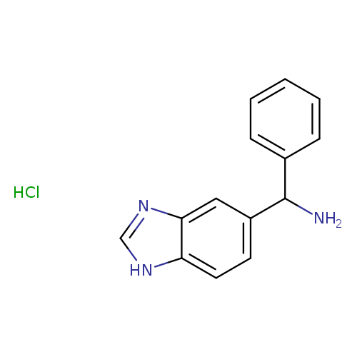 1H-1,3-benzodiazol-5-yl(phenyl)methanamine hydrochloride