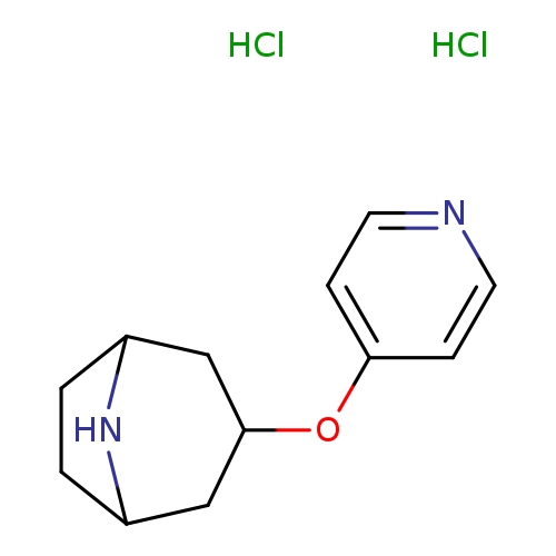 3-(pyridin-4-yloxy)-8-azabicyclo[3.2.1]octane dihydrochloride