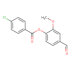 4-Formyl-2-methoxyphenyl 4-chlorobenzoate