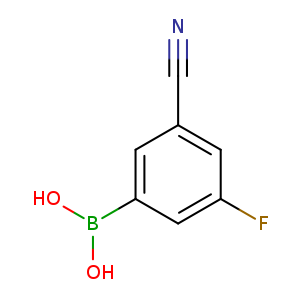 Boronic acid, B-(3-cyano-5-fluorophenyl)-