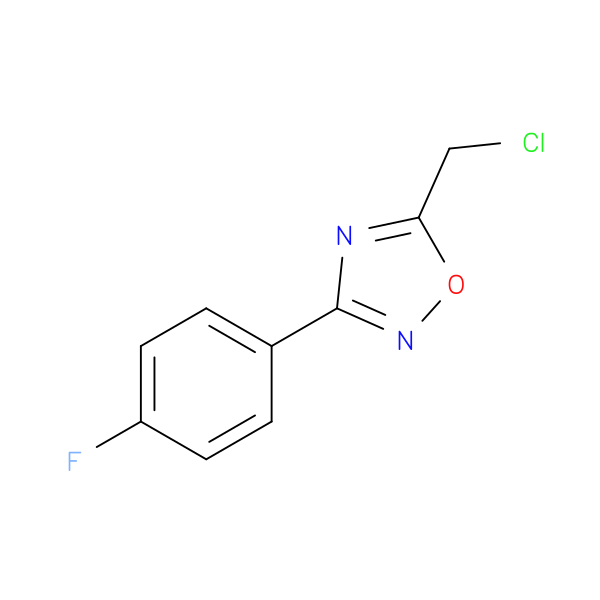 5-(Chloromethyl)-3-(4-fluorophenyl)-1,2,4-oxadiazole