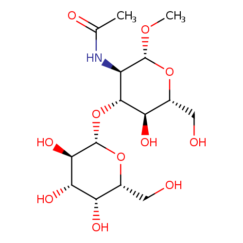 β-D-Glucopyranoside, methyl 2-(acetylamino)-2-deoxy-3-O-β-D-galactopyranosyl-