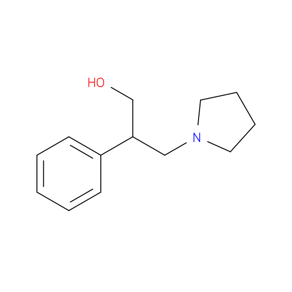 2-Phenyl-3-pyrrolidin-1-yl-propan-1-ol