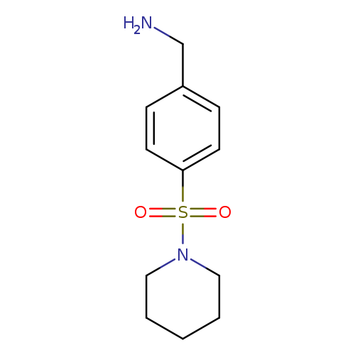 1-[4-(Piperidin-1-ylsulfonyl)phenyl]methanamine
