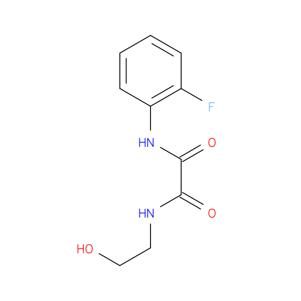 N'-(2-fluorophenyl)-N-(2-hydroxyethyl)ethanediamide