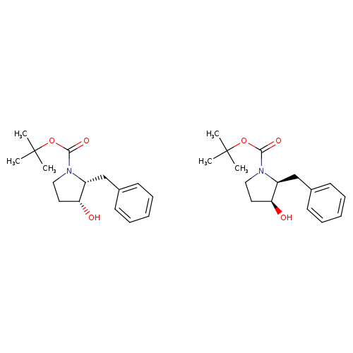 Cis-Tert-Butyl 2-Benzyl-3-Hydroxypyrrolidine-1-Carboxylate