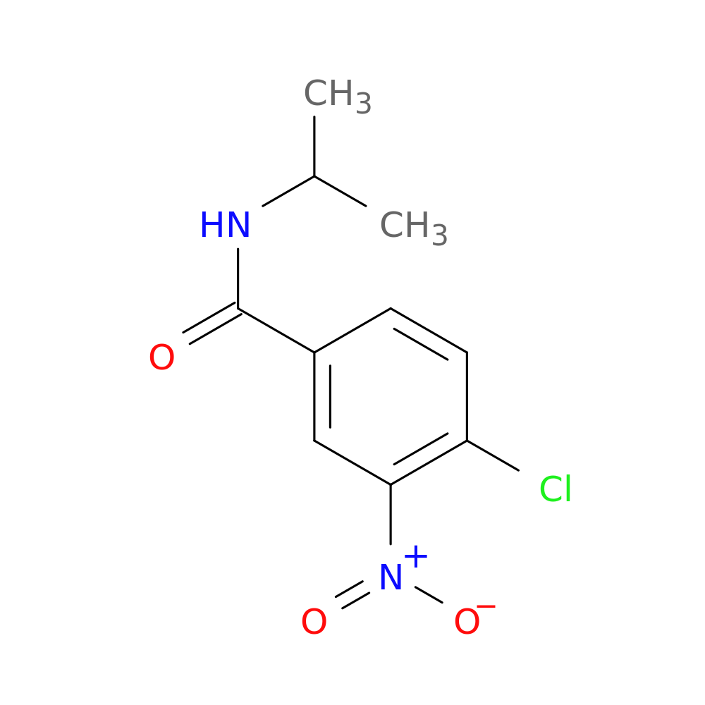 4-chloro-3-nitro-N-(propan-2-yl)benzamide