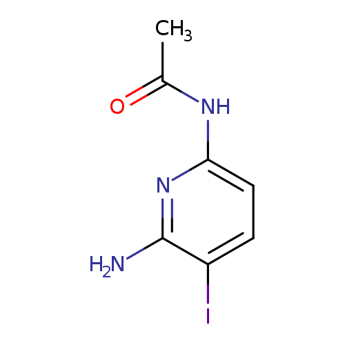 N-(6-AMINO-5-IODO-(PYRIDIN-2-YL))-ACETAMIDE