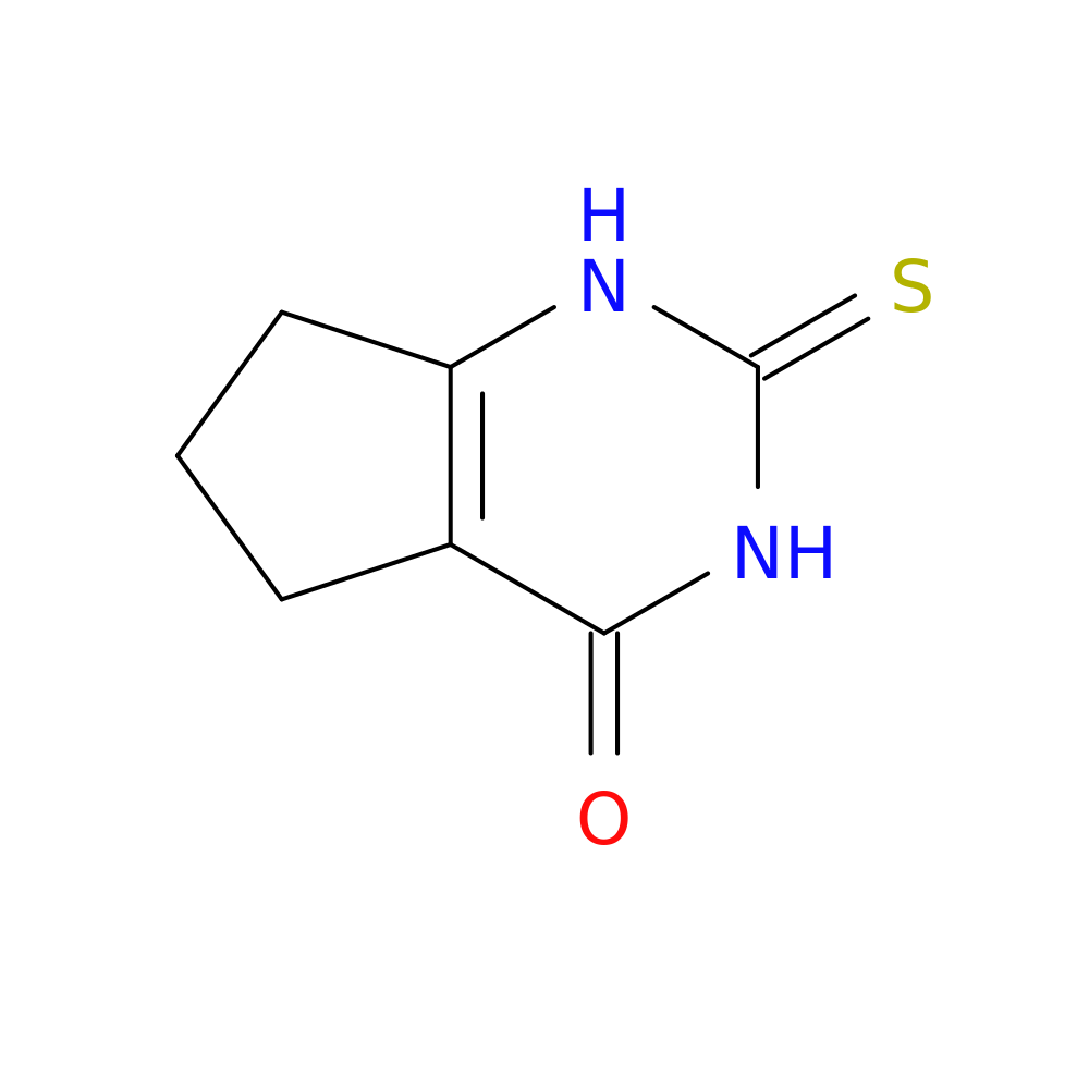 2-Mercapto-6,7-dihydro-3H-cyclopentapyrimidin-4(5H)-one