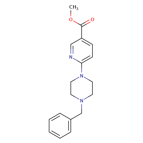 Methyl 6-(4-benzylpiperazin-1-yl)nicotinate