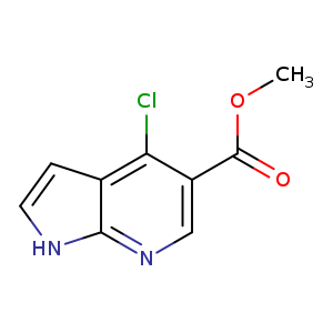Methyl 4-chloro-7-azaindole-5-carboxylate