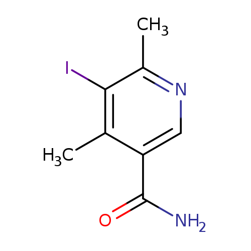5-iodo-4,6-dimethylpyridine-3-carboxamide
