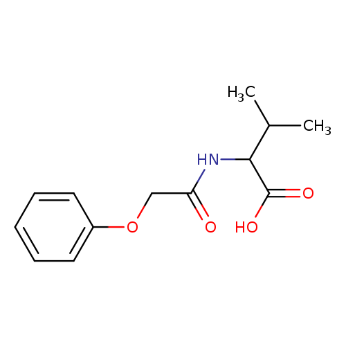 3-methyl-2-(2-phenoxyacetamido)butanoic acid