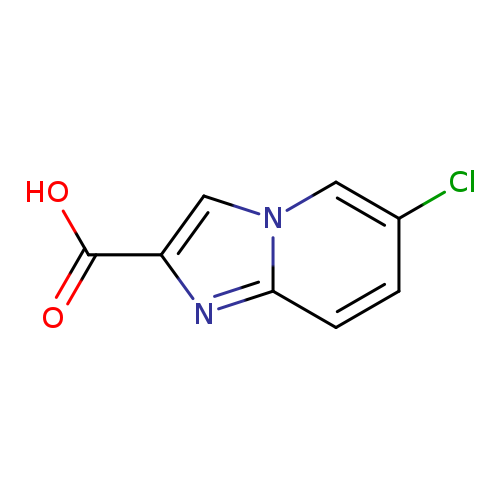 Imidazo[1,2-a]pyridine-2-carboxylic acid, 6-chloro-