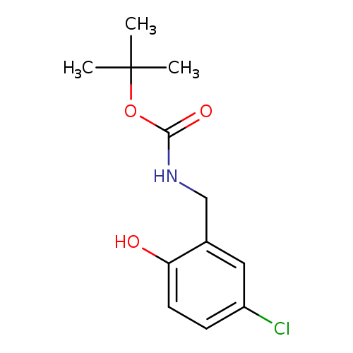 tert-Butyl 5-chloro-2-hydroxybenzylcarbamate