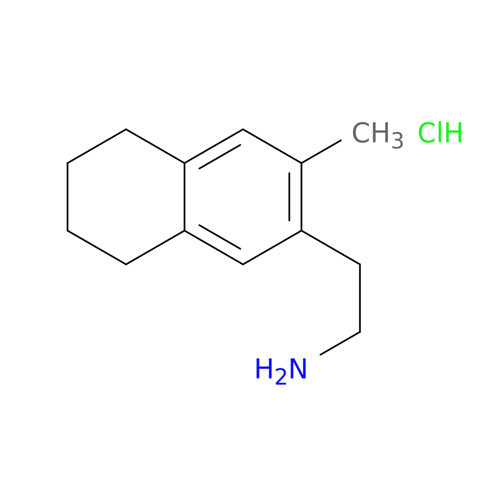 2-(3-methyl-5,6,7,8-tetrahydronaphthalen-2-yl)ethan-1-amine hydrochloride