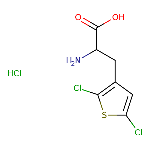 2-amino-3-(2,5-dichlorothiophen-3-yl)propanoicacidhydrochloride